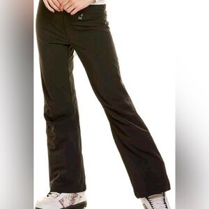 Nils sz 6 Black Flared Tailored Ski Pants chic great pre owned condition